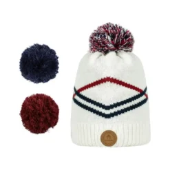 Bonnet Cabaia Black Russian White