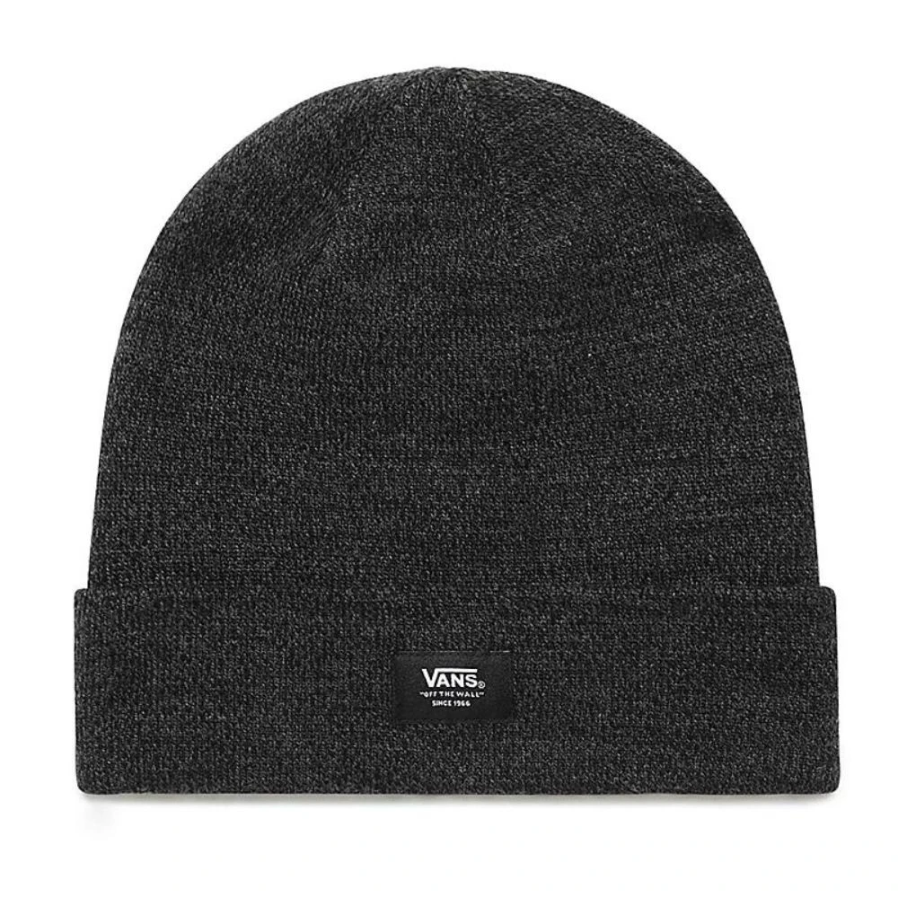Bonnet Vans Mte Cuff Beanie Black Heather 1 Bonnet Vans Mte Cuff Beanie Black Heather
