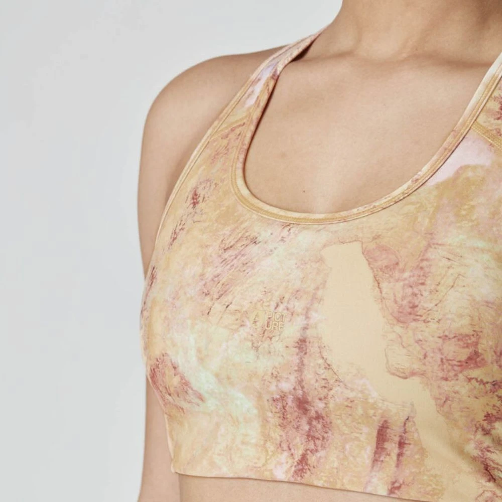 Brassière Picture Organic Avasa Printed Tech Bra Geology Cream 5 Brassière Picture Organic Avasa Printed Tech Bra Geology Cream – Image 5