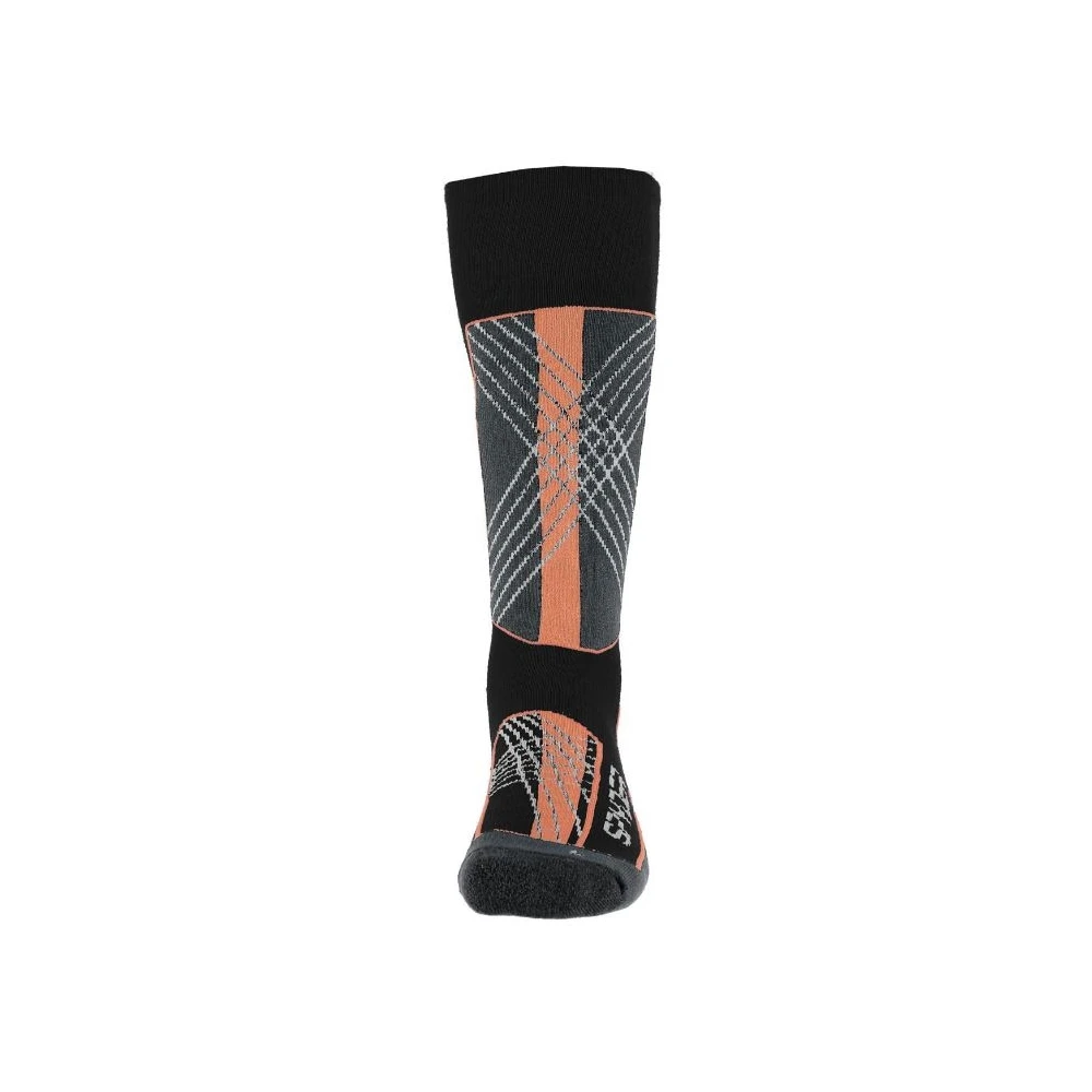 Chaussettes De Ski Spyder Sport Merino Black/coral 1 Chaussettes De Ski Spyder Sport Merino Black/coral