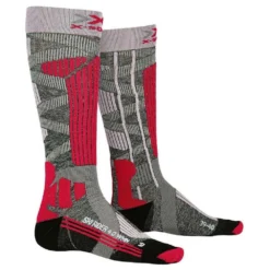 X-Socks Chaussettes De Ski X Socks Ski Rider 4.0 Gris/Rose