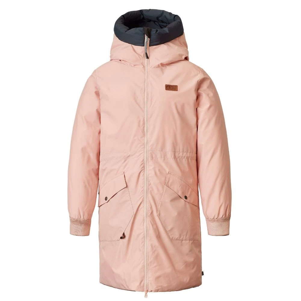 Doudoune Picture Organic Inukee Reversible Rose Crème 1 Doudoune Picture Organic Inukee Reversible Rose Crème