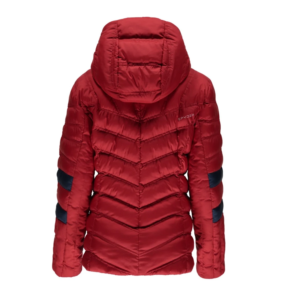 Doudoune Spyder Vintage Hoody Red/white 2 Doudoune Spyder Vintage Hoody Red/white – Image 2