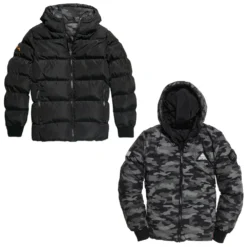 Veste Reversible Superdry Converter Puffer Black
