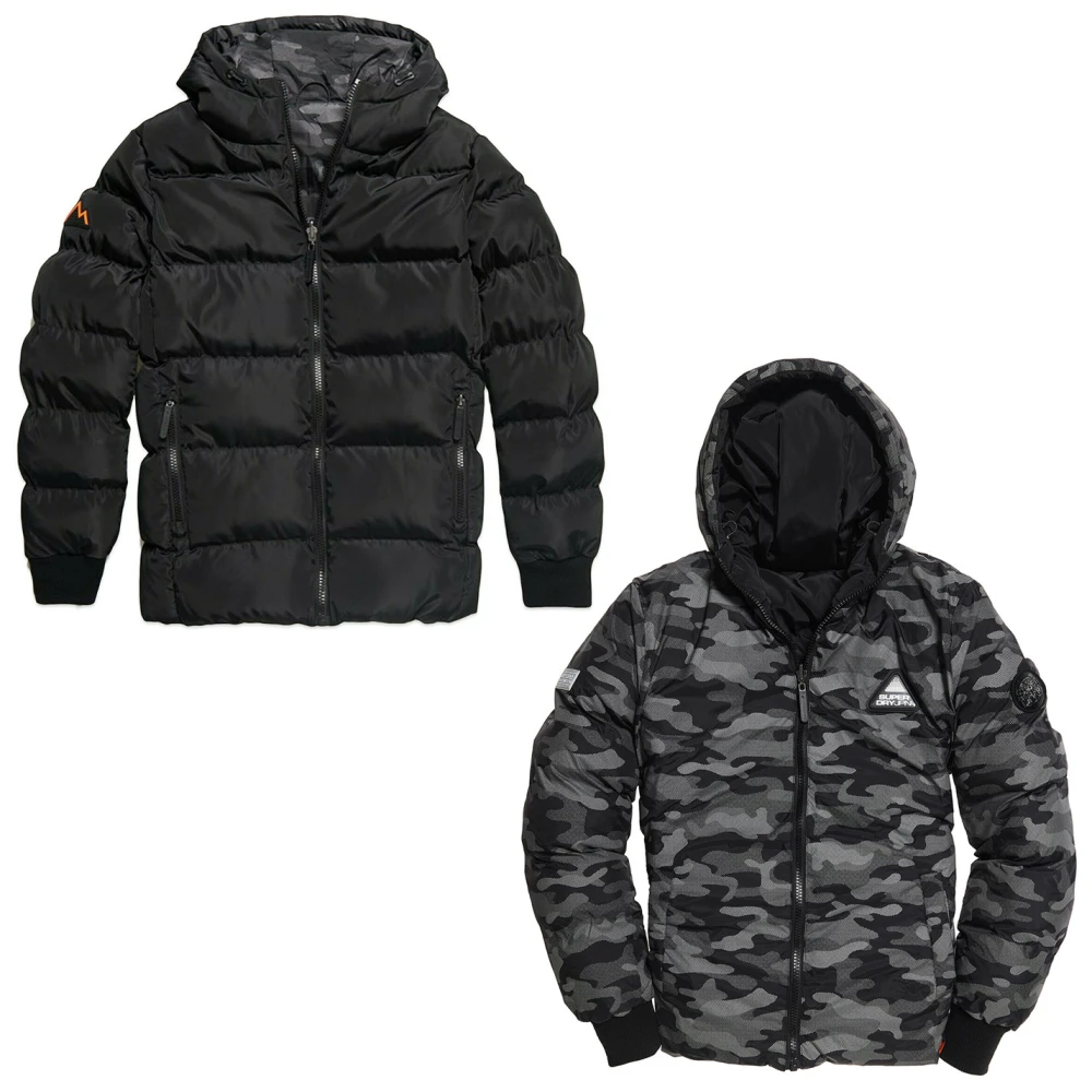 Veste Reversible Superdry Converter Puffer Black 1 Veste Reversible Superdry Converter Puffer Black