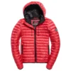 Doudoune Superdry Core Down Hooded Raspberry