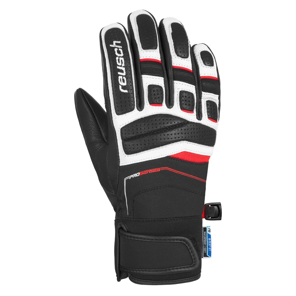 Gants De Ski Junior Reusch Profi Sl R-tex® Xt Jr Wh / Fire Red 1 Gants De Ski Junior Reusch Profi Sl R-tex® Xt Jr Wh / Fire Red