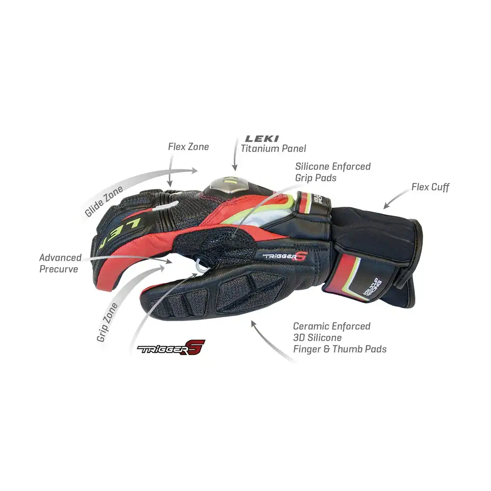 Gants De Ski Leki Worldcup Race Ti S Speed System Trigger S 2 Gants De Ski Leki Worldcup Race Ti S Speed System Trigger S – Image 2