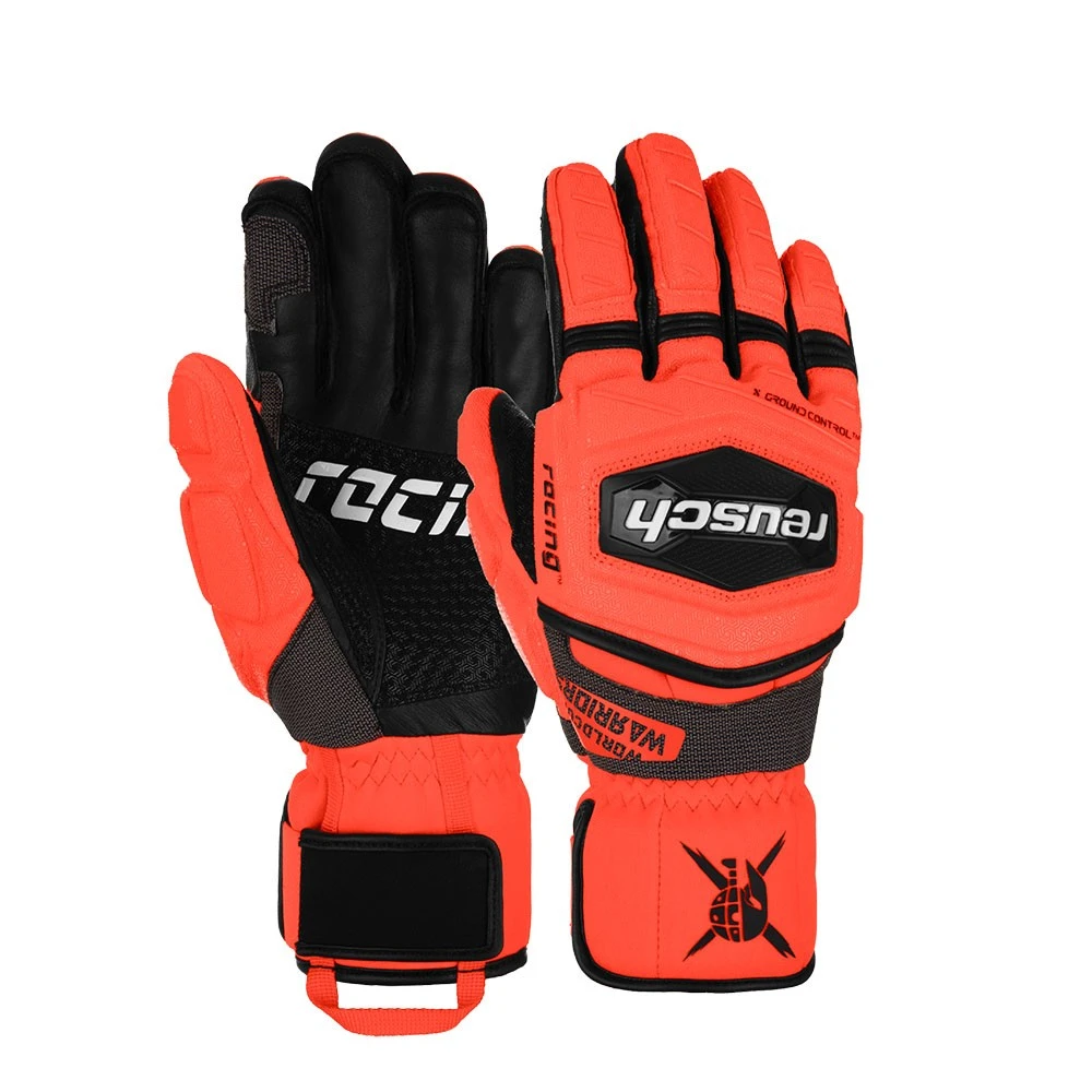 Gants De Ski Reusch Worldcup Warrior GS Black / Fluo Red 3 Gants De Ski Reusch Worldcup Warrior GS Black / Fluo Red – Image 3