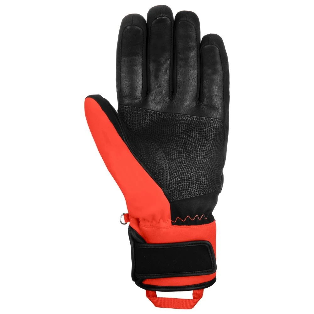 Gants De Ski Reusch Worldcup Warrior JR R-TEX® XT Black / Fluo Red 2 Gants De Ski Reusch Worldcup Warrior JR R-TEX® XT Black / Fluo Red – Image 2