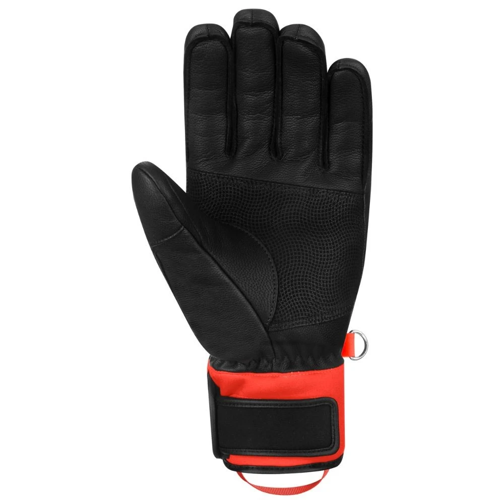 Gants De Ski Reusch Worldcup Warrior Team Black / Fluo Red 2 Gants De Ski Reusch Worldcup Warrior Team Black / Fluo Red – Image 2