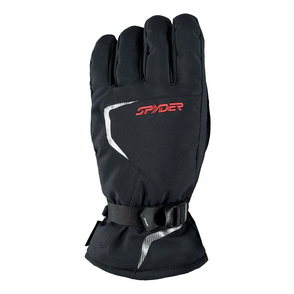 Gants De Ski Spyder Traverse Gore-tex® Black / Red 1 Gants De Ski Spyder Traverse Gore-tex® Black / Red