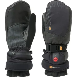 Moufles De Ski Chauffantes 30 Seven Ski Mittens Black