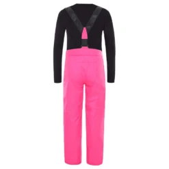 Pantalon De Ski Enfant The North Face Snowquest Suspender Pink
