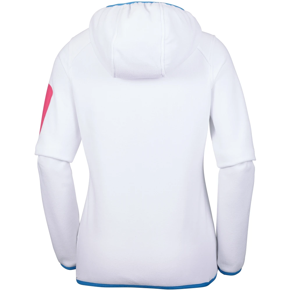 Polaire Columbia Outdoor Novelty Hooded Fleece White 2 Polaire Columbia Outdoor Novelty Hooded Fleece White – Image 2