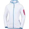 Polaire Columbia Outdoor Novelty Hooded Fleece White