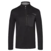 Polaire Spyder Bandit Half Zip Black
