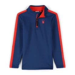 Polaire Spyder Boy's Base Half Zip Abyss