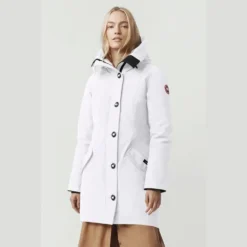 Veste Canada Goose Rossclair Parka White 7 Veste Canada Goose Rossclair Parka White -Hiver Vêtements Boutique veste canada goose rossclair parka white 2