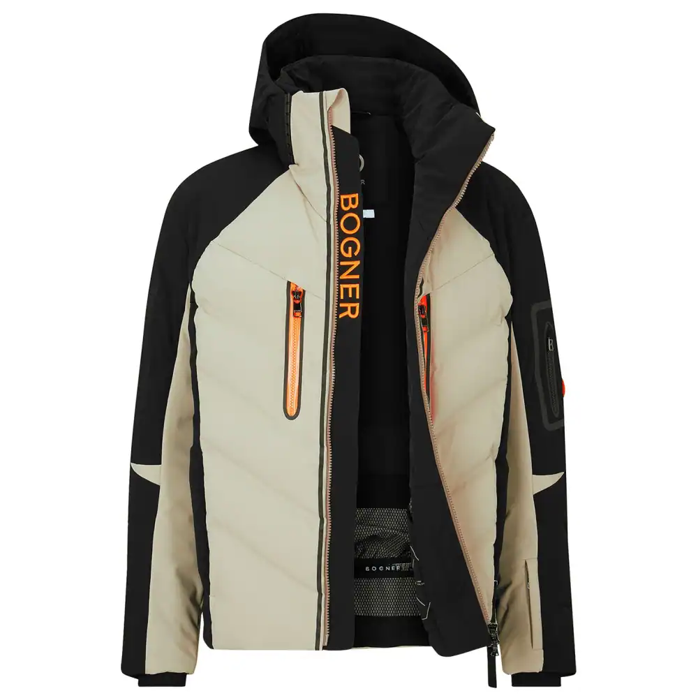 Veste De Ski Bogner Felian Down Jacket Black / Beige 3 Veste De Ski Bogner Felian Down Jacket Black / Beige – Image 3