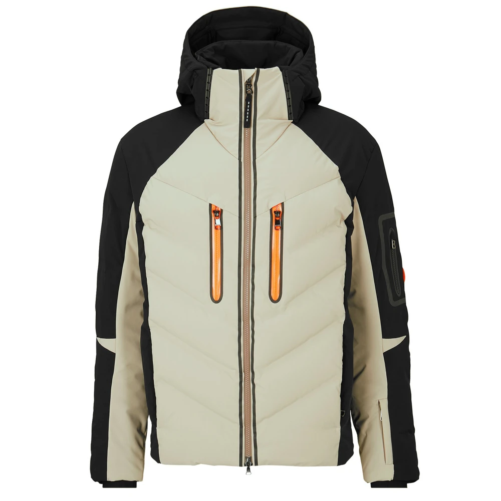 Veste De Ski Bogner Felian Down Jacket Black / Beige 1 Veste De Ski Bogner Felian Down Jacket Black / Beige