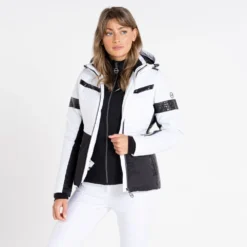 Veste De Ski Dare 2B Dynamical Jacket White / Black -Hiver Vêtements Boutique veste de ski dare 2b dynamical jacket white black 3