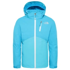 Veste De Ski Enfant The North Face Snowdrift Ins Acoustic Blue