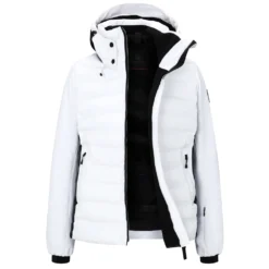 Veste De Ski Fire And Ice Janka White / Black 4 Veste De Ski Fire And Ice Janka White / Black -Hiver Vêtements Boutique veste de ski fire and ice janka white black 1