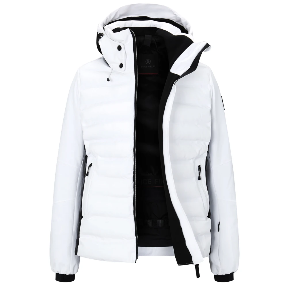 Veste De Ski Fire And Ice Janka White / Black 2 Veste De Ski Fire And Ice Janka White / Black – Image 2