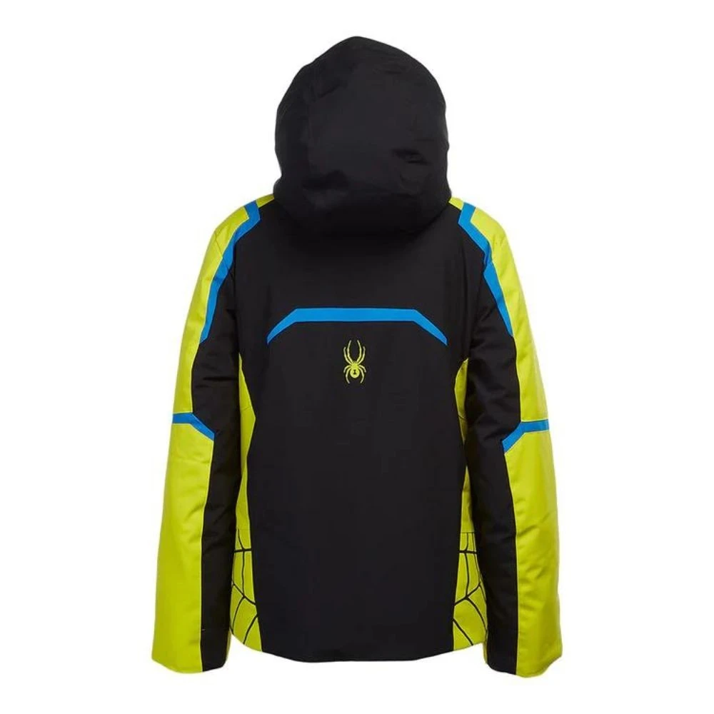 Veste De Ski Spyder Challenger Jr Black / Yellow 2 Veste De Ski Spyder Challenger Jr Black / Yellow – Image 2