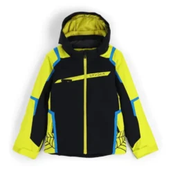 Veste De Ski Spyder Challenger Jr Black / Yellow