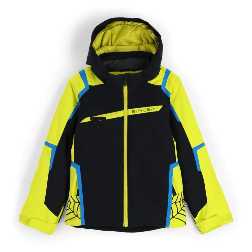 Veste De Ski Spyder Challenger Jr Black / Yellow 1 Veste De Ski Spyder Challenger Jr Black / Yellow