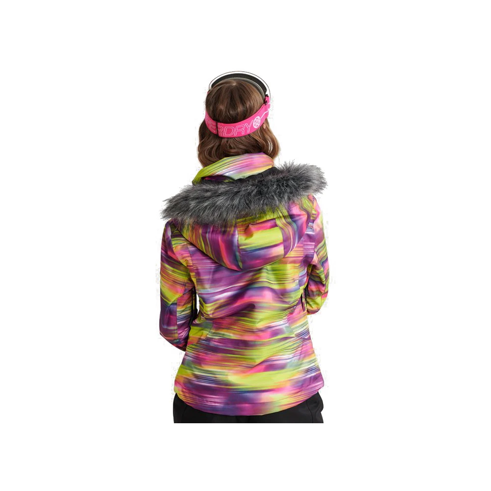 Veste De Ski Superdry Sd Ski Run Jacket Fluro Kinetic 3 Veste De Ski Superdry Sd Ski Run Jacket Fluro Kinetic – Image 3
