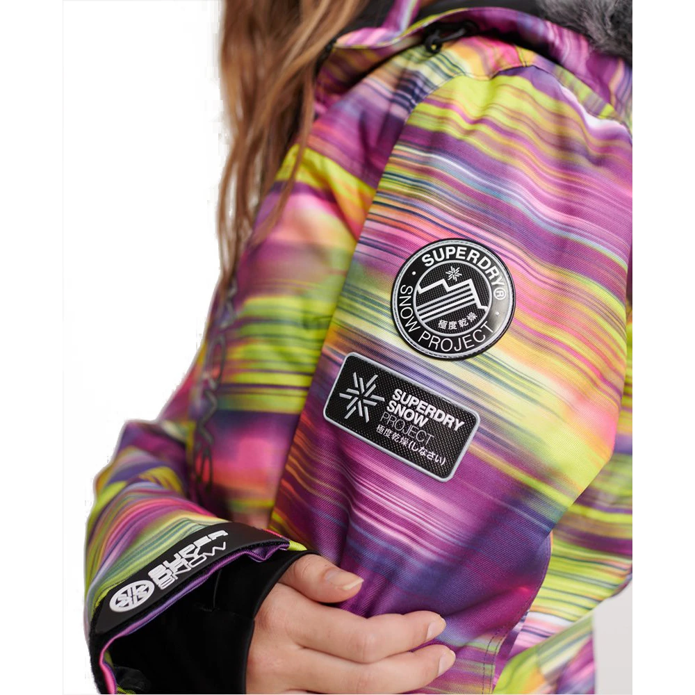 Veste De Ski Superdry Sd Ski Run Jacket Fluro Kinetic 5 Veste De Ski Superdry Sd Ski Run Jacket Fluro Kinetic – Image 5