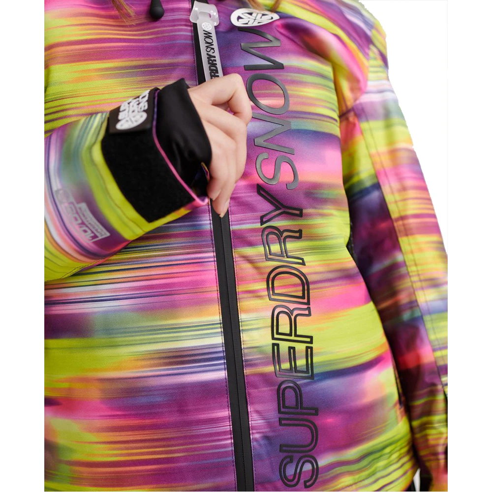 Veste De Ski Superdry Sd Ski Run Jacket Fluro Kinetic 6 Veste De Ski Superdry Sd Ski Run Jacket Fluro Kinetic – Image 6