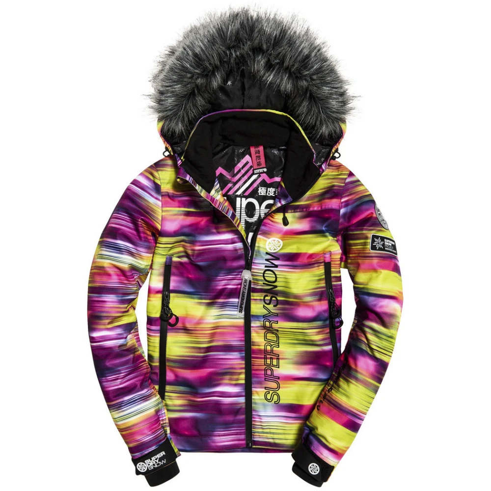 Veste De Ski Superdry Sd Ski Run Jacket Fluro Kinetic 1 Veste De Ski Superdry Sd Ski Run Jacket Fluro Kinetic
