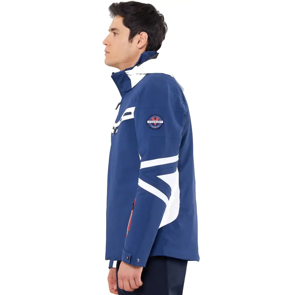 Veste De Ski Vuarnet Man Tec Padded JKT Beaumont Stone Blue 3 Veste De Ski Vuarnet Man Tec Padded JKT Beaumont Stone Blue – Image 3