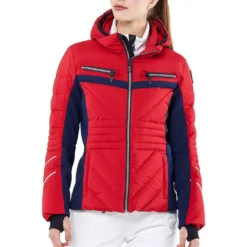 Veste De Ski Vuarnet Woman Down Jkt Miage Red