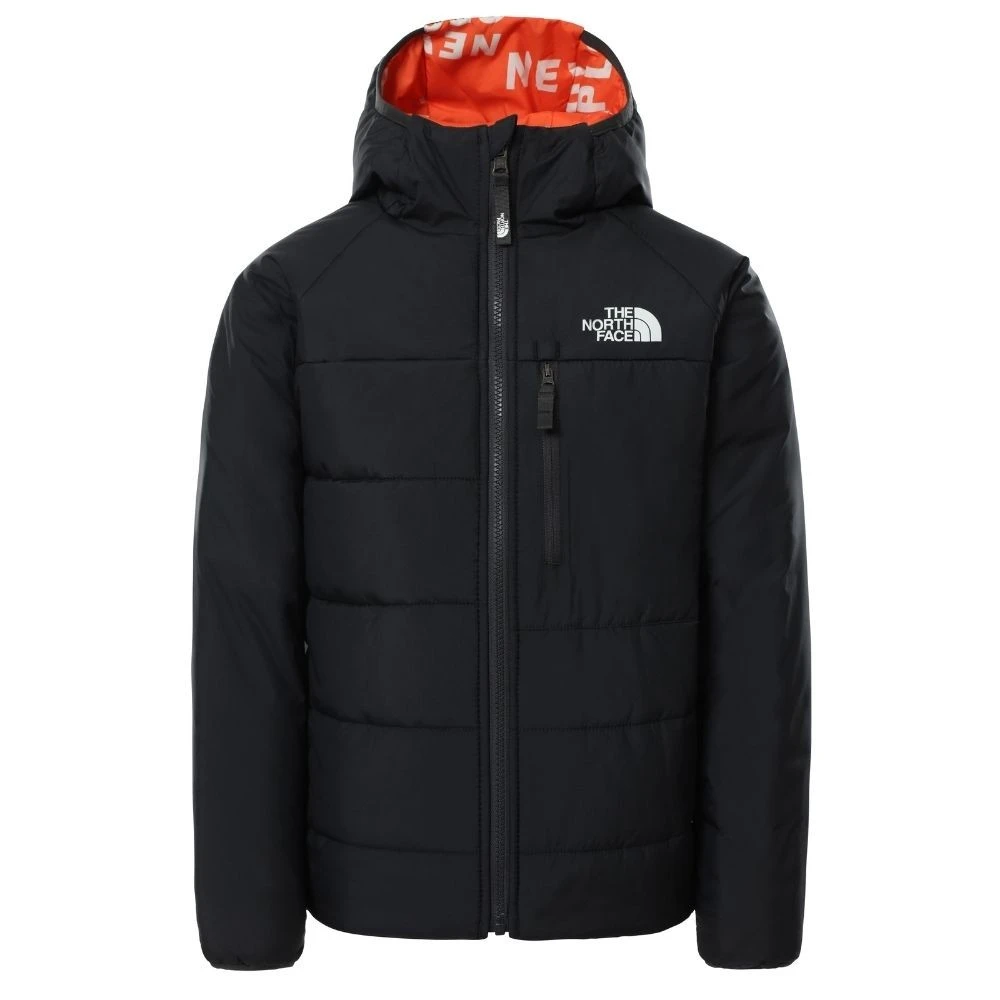 Veste Enfant The North Face B Printed Reversible Perrito Asphalt 1 Veste Enfant The North Face B Printed Reversible Perrito Asphalt