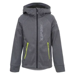 Veste Icepeak Kevil Jr Softshell Gris Foncé