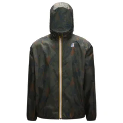 Veste K-Way Le Vrai 3.0 Claude Graphic Camo Green Black