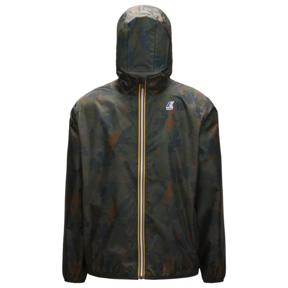 Veste K-Way Le Vrai 3.0 Claude Graphic Camo Green Black 1 Veste K-Way Le Vrai 3.0 Claude Graphic Camo Green Black
