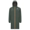 Veste Longue K-Way Thomas Stretch Dot / Green Black