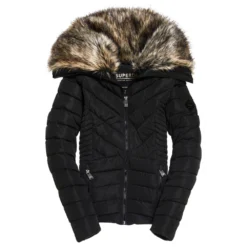 Veste Superdry Arctic Glaze Jacket Black